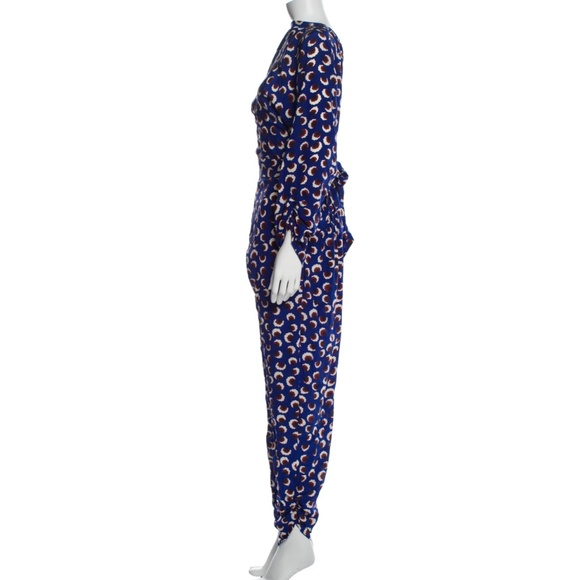 STELLA MCCARTNEY Silk Printed Jumpsuit Size: XS | US2, IT38 - Picture 2 of 3